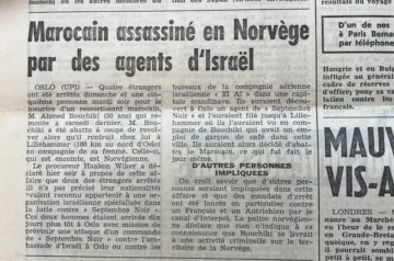 l'affaire Lillehammer dans la presse